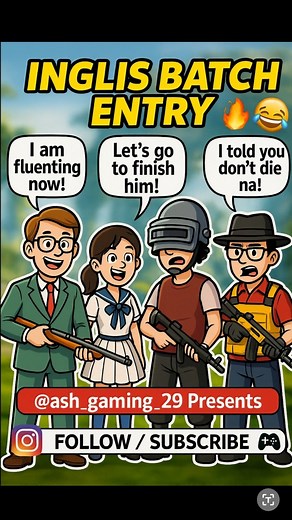 Ash Gaming YT on Instagram: "PART-2 UPLOADED MUST WATCH🫣🤣 . . #ashgaming,#ashgaming29,#shorts,#funnycontent,#reels,#trending,#telugu,#bgmi,#telugufun,#bgmifunnyreels,#viral,#foryou,#uniquegamer,#funnyenglish,#buttlerenglish,#telugubgmi,#bgmifun,bgmi funny gameplay,pubg mobile funny,codm funny moments,free fire comedy,battle royale fails,trolling teammates,voice chat trolling,funny squad moments,op gameplay,1v4 clutch"