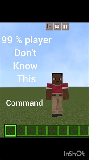 This SECRET Command is INSANE 🤯 #minecraft #viral #shorts