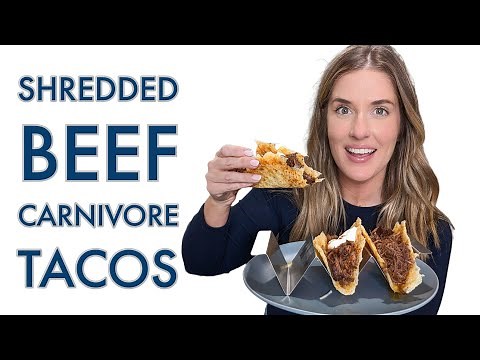 Shredded Beef Carnivore Tacos Recipe