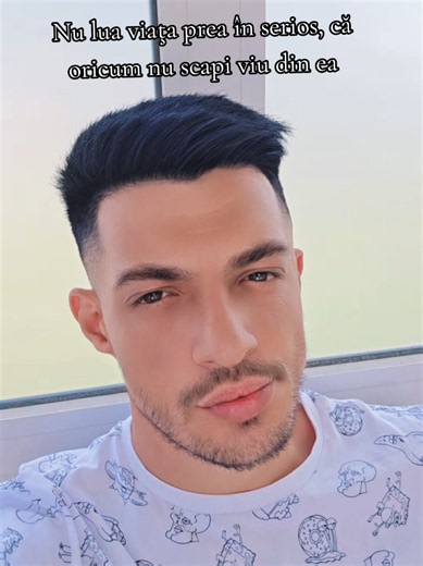 Nu lua viaţa prea în serios, că oricum nu scapi viu din ea . #creatorsearchinsights #fyy #fyp #viral #meme