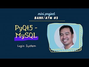 PyQt5-MySQL #3: CRUD, Login System