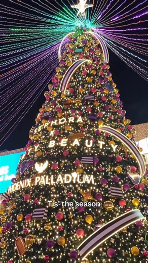 Mumbai Foodie™ on Instagram: "Christmas is in full swing at @phoenixpalladium, and we made a whole day out of it! 🎄 We hopped around the Gourmet Village, checking out the Christmas and winter menus at four spots! 📍 Spots we visited: @burmaburmaindia | @lepainquotidien.in | @fountainsizzlers | @harleysmumbai From festive flavours to cozy winter specials, there’s so much happening, not just at these restaurants, but all across the mall with beautiful decor and their Christmas market!✨ Catch our