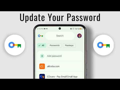 How to Update Your Password in Google Password Manager on Mobile