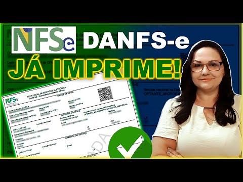 COMO IMPRIMIR A DANFS-e DA NFE PADRÃO NACIONAL?