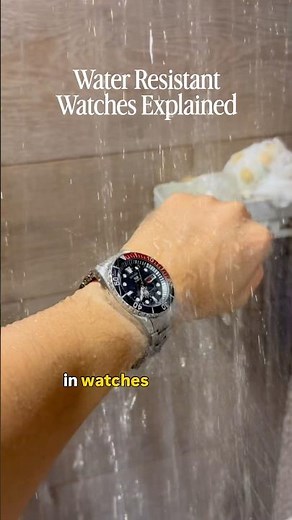 Water resistant watches explained #watches