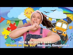 Wheels on the Bus Compilation by Miss Rachel | Fun Learning Songs for Kids