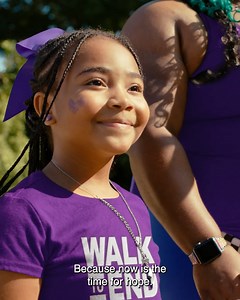 With new treatments emerging in the fight against Alzheimer’s and all other dementia, now is the time for hope. Keep the momentum going in your community at the Alzheimer’s Association Walk to End Alzheimer’s, the world’s largest fundraiser to fight the disease. Join us at alz.org/walk. | Alzheimer's Association