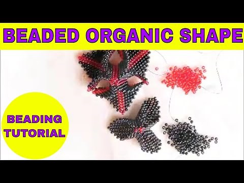 Beaded 3D Organic Geometric Shapes