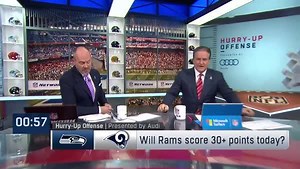 304 reactions · 13 shares | Will the Rams score more than 30 points vs. the Seahawks today? It's time for Hurry-Up Offense! NFL GameDay Morning is LIVE on NFL Network until 1pm ET! | NFL Network | Facebook