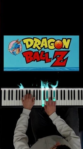 Dragon Ball Z | Piano POV #piano #pianomusic #dragonball