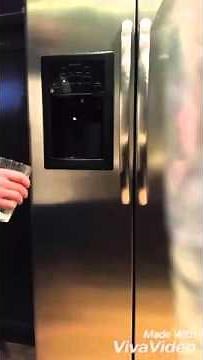 How to fix GE refrigerator frozen water line in under 5 minutes