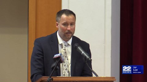 City of Springfield celebrates Arbor Day with a tree planting in front of Mary Dryden Veterans Memorial Elementary School