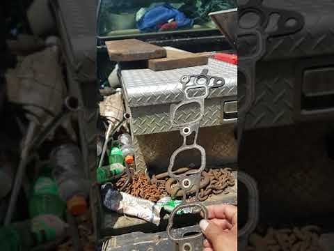 upper intake manifold gaskets replacement/removal on a 2000 f250 super duty v10 6.8l