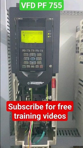 PLC Programming, vfd ,Powerflex 755#shorts #shortfeed#shortvideo shortvideo #industrialautomation