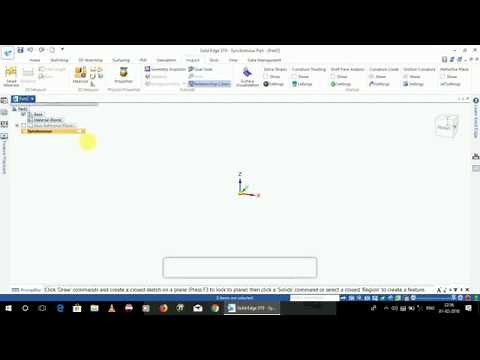 Solid edge- Default Settings | Solid Edge Tutorial