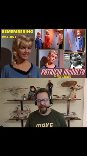 Jim Yager on Instagram: "www.trektalking.com Trek Talking and Beyond clip- Sci-Fi Birthdays with Erik, remembering Mark Lenard #trektalking"