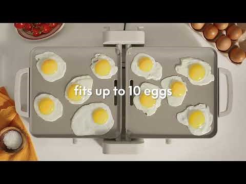 bella Fold & Store Dual Temp Griddle