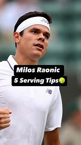 Match Point | Milos Raonic : 5 Keys to a Great Serve🎾 • • • • #tennis #reels #foryourpage | Instagram
