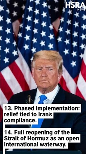 US Sends 15-Point Peace Plan to Iran #shorts #news #iran #trump #usa #geopolitics #iranisraelwar