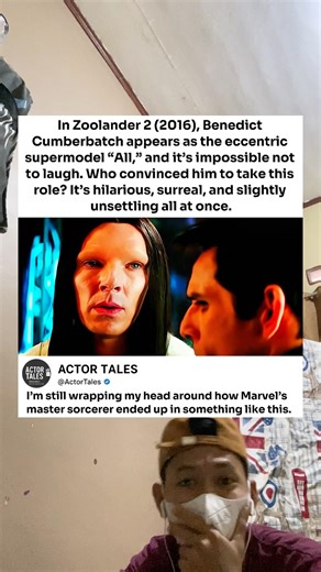 In Zoolander 2 (2016), Benedict Cumberbatch appears as the eccentric supermodel “All,” and it’s