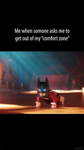 Everything is *not* awesome when it comes to leaving my comfort zone.. Rewatch The LEGO Batman Movie this International LEGO day - available to buy or rent at home!