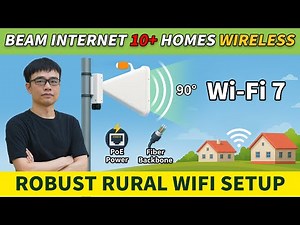 Set Up a Wi-Fi 7 Wireless Bridge for Rural Internet | Full Installation Guide