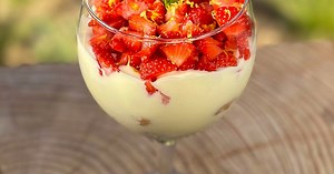 Tiramisu au citron et fraises de Cyril Lignac