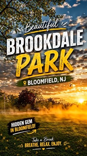 Spring vibes at Brookdale Park 🌸🌿 | Bloomfield NJ hidden gem ✨”#shorts
