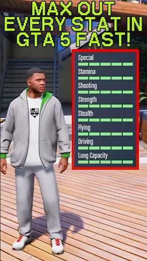 Secret Way to MAX OUT Every Stat in GTA 5 Fast! 📈