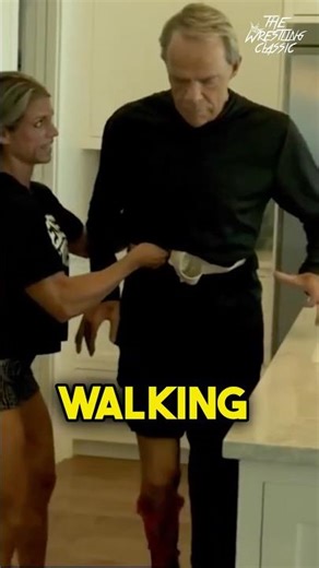 Lex Luger on his walking progress!