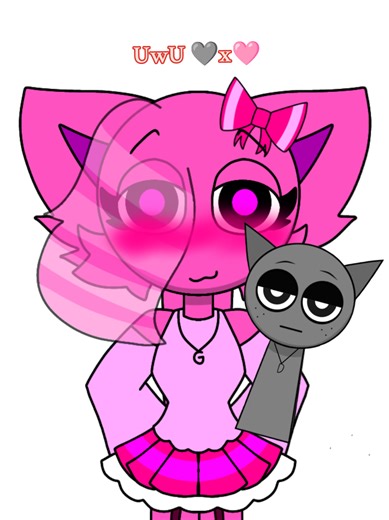 Kawaii Animation Featuring Daisy and Gray Characters