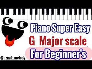 unlock the Secrets of the G Major Scale - A Fresh Piano Tutorial