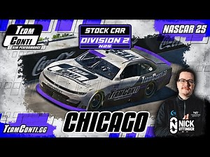 NASCAR 25 I Xfinity I Chicago Street Course Qualifying Lap by Team Conti Sim Performance