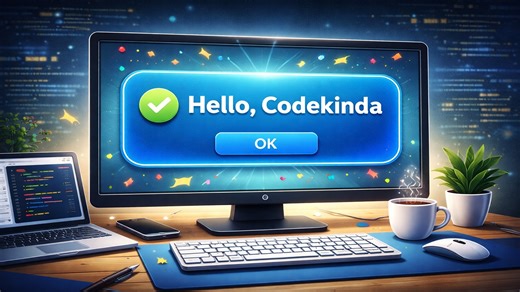 How to Create JavaScript Alert Box | Popup Alert | Codekinda