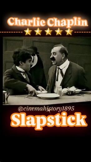CinemaHistory1895 on Instagram: ".... 📽 #slapstick #comedy 🎥 ============================ 🔴🖋"Slapstick is a style of humor involving exaggerated physical activity that exceeds the boundaries of normal physical comedy. Slapstick may involve both intentional violence and violence by mishap, often resulting from inept use of props such as saws and ladders. ============================ 🔴🖋"The term arises from a device developed for use in the broad, physical comedy style known as commedia dell