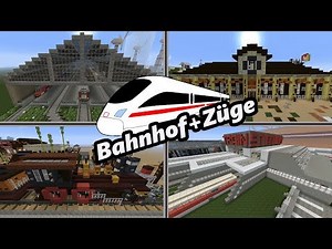 THE 4 BEST MINECRAFT STATIONS & TRAINS ON PS4👍