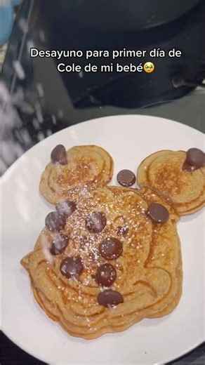 First Day of Preschool Breakfast: Mickey Mouse Pancakes#preschoolbreakfast