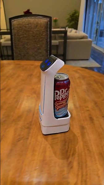 self driving robot brings drinks