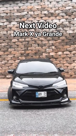 Modified Toyota Corolla Grande X #shortvideo #trending #viral #toyotagrande #shortvideos #786basha