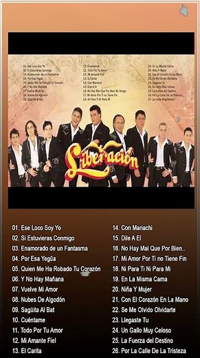 GRUPO LIBERACIÓN ÉXITOS ROMÁNTICOS SUS MEJORES CANCIONES - GRUPO LIBERACIÓN MIX CUMBIAS ROMÁNTICAS