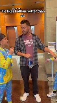 Does he really like ‪@lathanthekidumpire‬ our good buddy better than us?? #jhfam #trippdog22