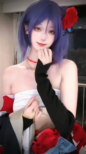 Perfect Anime Cosplay Transformation🌹#anime #cosplay #shortvideo