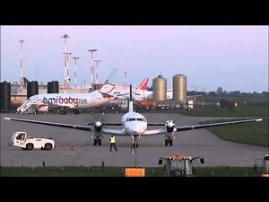 Atlantic Airlines BAe ATP Taxi & Takeoff @ East Midlands Airport