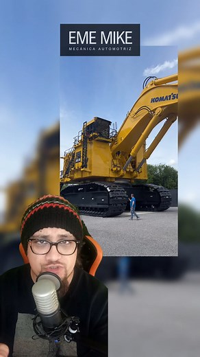 398K views · 10K reactions | Komatsu PC800 la excavadora hidráulica más grande del mundo. #ememike | EME MIKE | Facebook