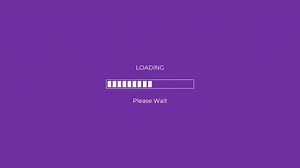 Loading, Screen, Countdown. Free Stock Video