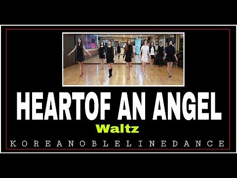 HEART OF AN ANGEL Line Dance (Beginner / Intermediate waltz ) Willie Brown