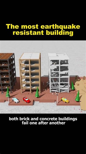 The most earthquake-resistant building #knowledge #sports