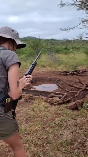 Lock&Load #trailsguidetraining #southafricatiktok #bhejanenaturetraining #africasafari #fgasa #plaas #gooimielies #afrikaanstiktoks #walkingsafari | Mildred Yates
