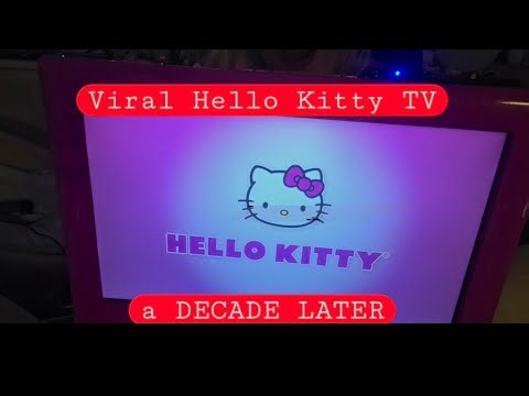 Hello Kitty 15" TV | a decade later