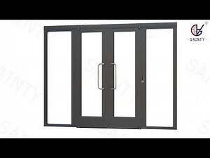 Storefront Door Intro: Concealed closer, electronic lock, optional threshold, and anti-theft design.